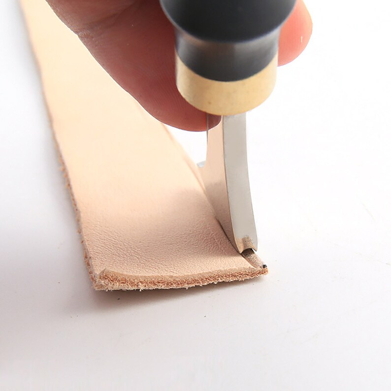 Leather Edge Creaser Manual Leather Edge Line Tool Grooving Etsy