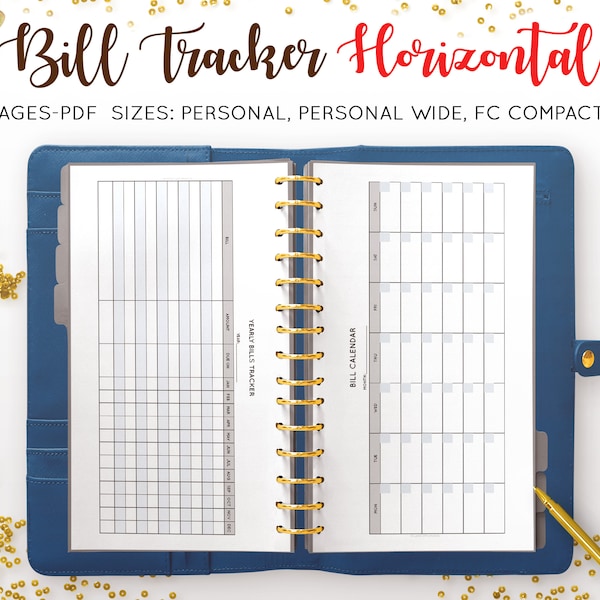 Planner Inserts Fc Compact Etsy