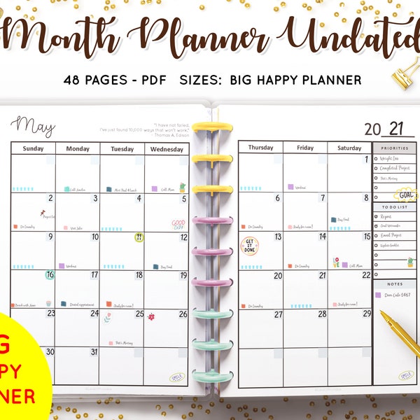 happy-planner-calendar-refill-etsy