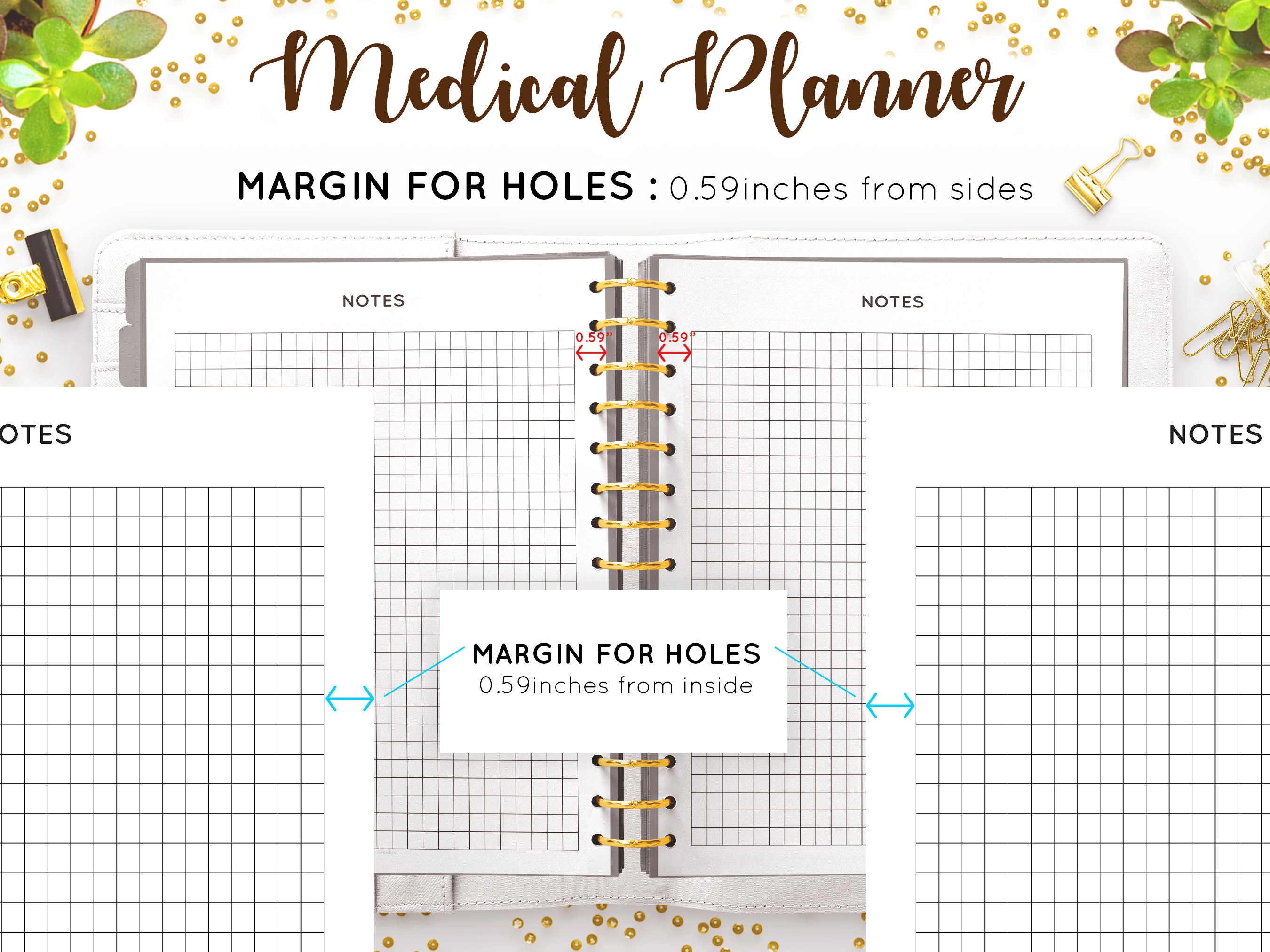Medical Planner Printable, Medical Tracker, Medical Binder, Health Care ...