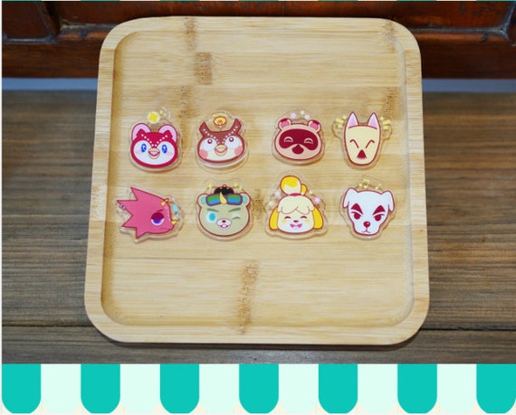 ErrorKumi animal crossing Acrylic badge