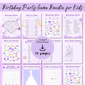 Printable Birthday Games | Birthday Party Games | How Well Do You Know The Birthday Girl | Birthday Girl Game | How Well Do You Know Her