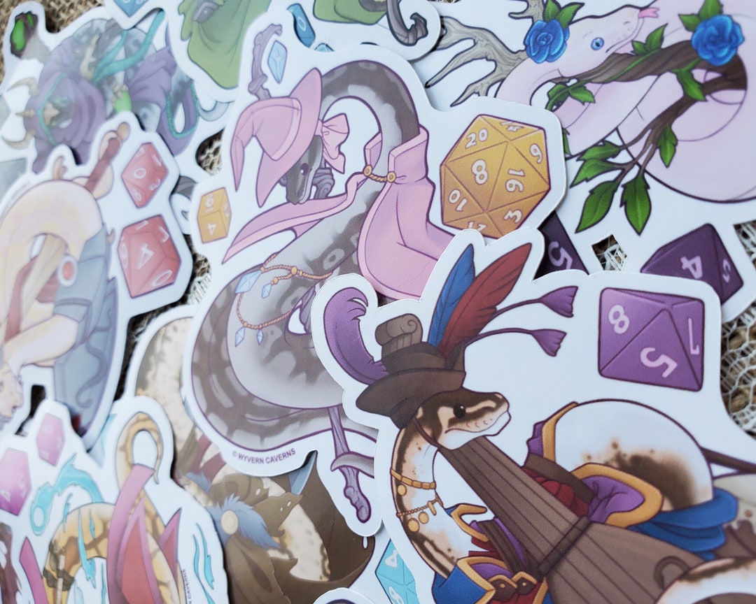 MEGA PACK: Dnd Ball Python Classes /w Dice ( All Base Classes + Bonus ...