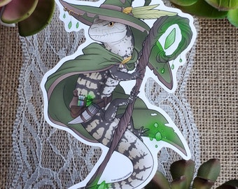 Lizard Wizard - Bluetongue Skink: Earth Print