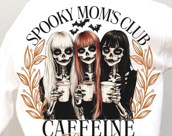 Spooky Mom's Club PNG, Halloween Mom Png, Spooky Mama Png, Halloween Png, Spooky Witch Social Club Png, Spooky Season Png, Spooky Vibes Png