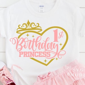 Primer cumpleaños SVG PNG PDF , 1er cumpleaños svg, cumpleaños svg, primer cumpleaños princesa svg, mi primer cumpleaños svg, es mi cumpleaños svg