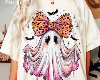 Leopard Geist - Preppy Halloween Design (Digitaler Download)