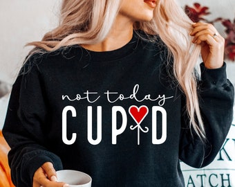 Not Today Cupid SVG PNG PDF, Funny Valentine Svg, Hello Valentine Svg, Valentine's Day Svg, Love Svg, Heart Svg, Valentine Svg, Be Mine Svg