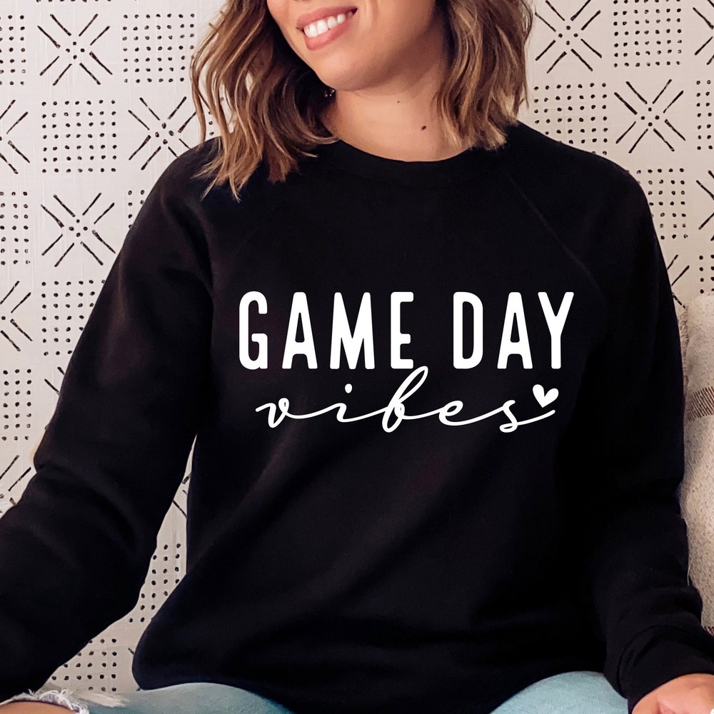 Game Day Svg Game Day Vibes Svg Png Pdf, Game Day Svg, Football Svg, Game Day T-Shirt, Football Mom Svg, Sports T-Shirt Svg, Game Day Vibes T-Shirt Svg Sports Svg Gifts For Day Shirthome