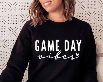 Game Day Vibes SVG, PNG, PDF (Digital Download)