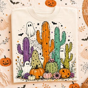 Boo Haw Ghost Png, Halloween Western Cactus Png, Western Pumpkin Png, Howdy Pumpkin Halloween Png, Western Fall Png, Halloween Pumpkin Png
