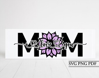 Download I Love You Mom Svg Etsy