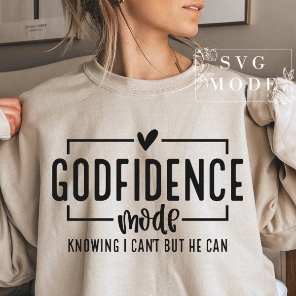 Godfidence SVG PNG, God Fidence Svg, Bible Verse Svg, Faith Svg, Love Like Jesus Svg, Christian Svg, Religious Svg, Inspirational Svg
