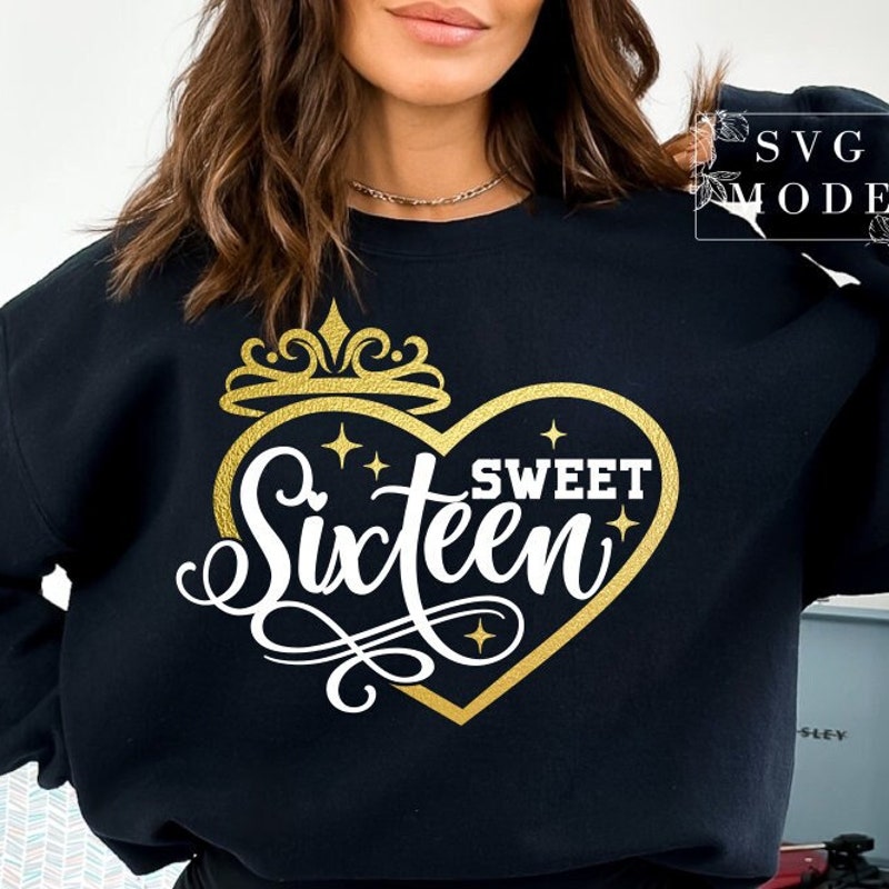 Sweet 16 Svg - Etsy