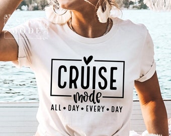 Cruise Mode SVG PNG PDF, Cruise Svg, Family Trip Svg, Girls Trip Svg, Cruise Cut Files, Cruising Svg, Summer Vibes Svg, Vacay Mode Svg