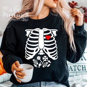 Halloween Skeleton Svg, Halloween Costume Svg, Skeleton Costume Svg, Halloween Shirt Svg, Halloween Skeleton Shirt Svg, Rib Cage Svg