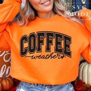 Coffee Weather SVG PNG, Sweater Weather Svg, Get Cozy Svg, Merry Christmas Svg, Christmas Jumper Svg, Cosy Vibes Svg, Cosy Season Svg