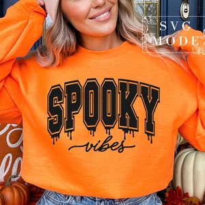 Spooky Vibes SVG PNG, Halloween Vibes SVG, Hexe Vibes SVG, Spooky Mädchen SVG, Spooky Saison SVG, Halloween Shirt, Halloween Shirt Design