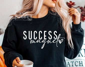 Success Magnet SVG PNG PDF, Success Svg, Law of Attraction Svg, Positive Quote Svg, Manifestation Svg, Positive Svg, Motivational Svg