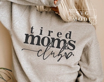 Tired Moms Club SVG PNG, Chaos Coordinator Svg, I'm that Mom Svg, Blessed Mom Svg, Motherhood Svg, Mom Life Svg, Mom Mode Svg, Mom Vibes Svg