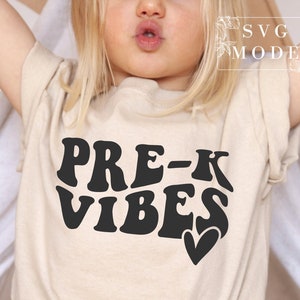 Pre-K Vibes SVG PNG PDF, Pre-K Svg, Teacher Svg, Back to School Svg, First Day of School Svg, Hello Pre-K Svg, Game On Pre-K Svg, Pre-K Png