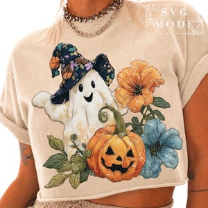 Preppy Floral Pumpkin Png Floral Patchwork Png Fall Pumpkin Png Fall Girly Png Halloween Png Ghost Png Fall Stitch Clipart Thanksgiving Png