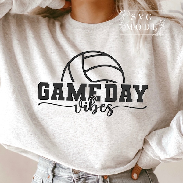 Volleyball Game Day SVG PNG PDF, Volleyball Mom Svg, Volleyball Svg, Volleyball Mom Shirt Svg, Volleyball Shirt Svg, Game Day Svg, Mom Svg