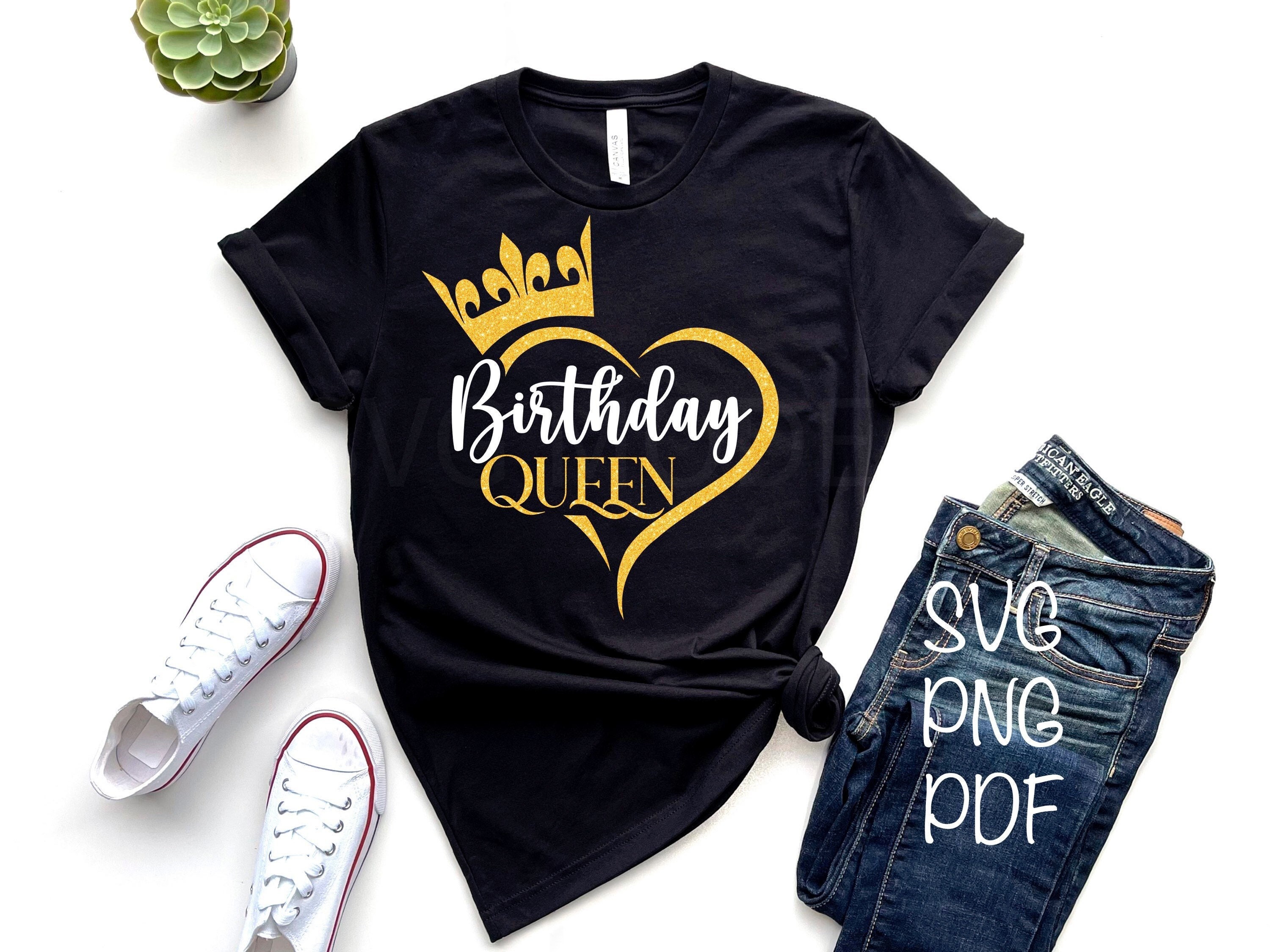 Happy birthday queen shirt Clearance