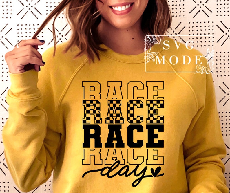 Race Day SVG PNG, Race Day Vibes Svg, Game Day Svg, Race Day Cheer Svg, Race Season Svg, Race Svg, Race Day Shirt Svg, Racing Svg image 4