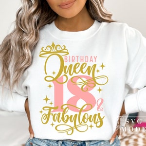 Finally 18 SVG PNG PDF, 18th Birthday Svg, Sweet 18 Shirt Svg, It's My Birthday Svg, 18th Birthday Party Svg, 18th Birthday Files For Cricut