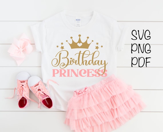 Birthday Princess Svg Bundle, Mom of the Birthday Princess, Dad of