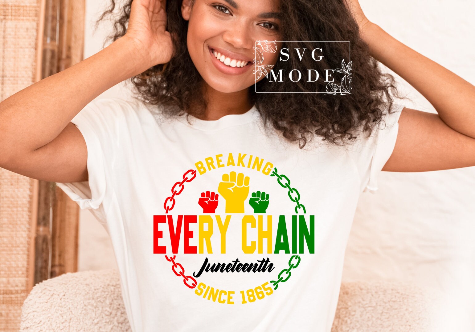 Breaking Every Chain Juneteenth SVG PNG PDF Black History - Etsy