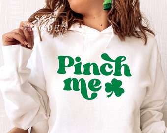Pincez-moi SVG PNG PDF, Svg de chance, Svg de la Saint-Patrick, chemise de la Saint-Patrick, Svg de la Saint-Patrick, irlandais, Svg drôle de la Saint-Patrick
