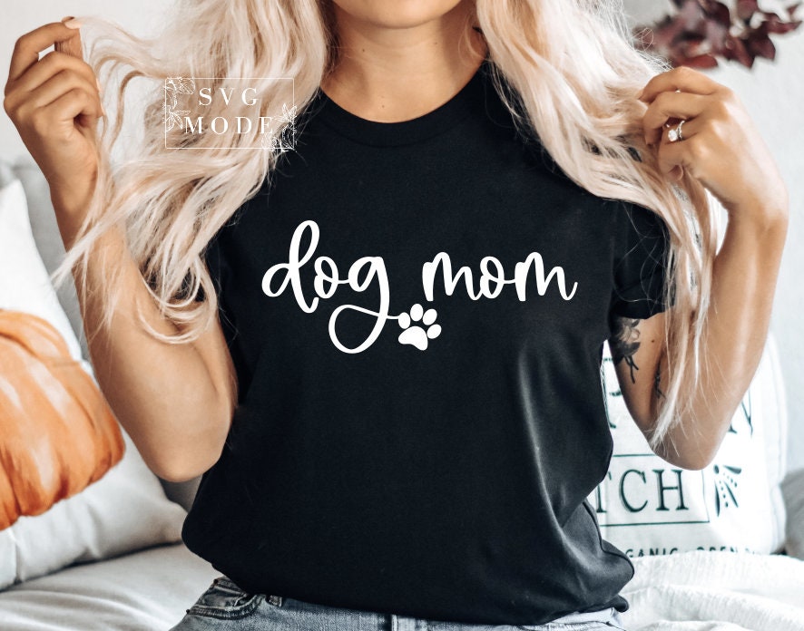 Dog Mom SVG PNG PDF, Dog Mama Svg, Paw Svg, Love Dogs Svg, Pet Svg, Dog ...