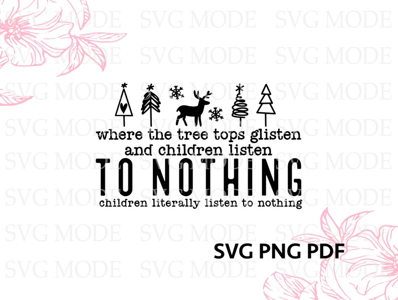 Baumspitzen glitzern SVG PNG, Christmas Vibes Kunst, Lehrer Weihnachtsdeko, Frohe Weihnachten Kunst, lustige Weihnachtsdeko, Lehrer Weihnachten Shirt Bild 4