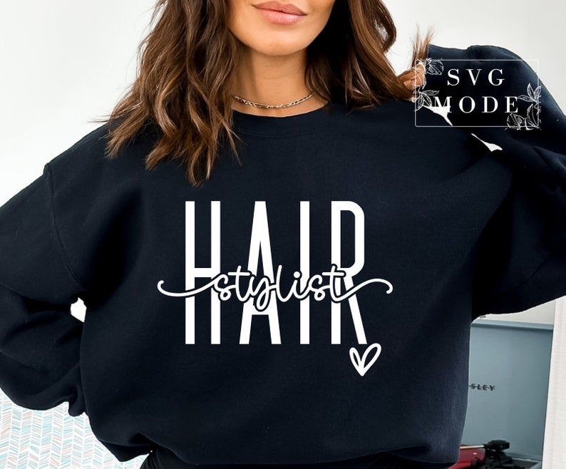 Modalità parrucchiere SVG PNG, parrucchiere Svg, parrucchiere Svg, parrucchiere Svg, Hair Hustler Svg, cosmetologia Svg, camicia parrucchiere Svg immagine 2