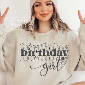 Birthday Girl SVG PNG PDF, Birthday Princess Svg, Birthday Svg, Happy Birthday Svg, Birthday Shirt Svg, It's My Birthday Svg, Birthday Files