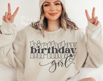 Birthday Girl SVG PNG PDF, Birthday Princess Svg, Birthday Svg, Happy Birthday Svg, Birthday Shirt Svg, It&#39;s My Birthday Svg, Birthday Files