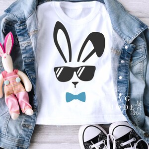 Bunny Face SVG PNG PDF, Easter Svg, Easter Bunny Svg, Kids Easter Svg, Easter Shirt Svg, Hellow Easter Svg, Bunny Svg, Some Bunny Loves You