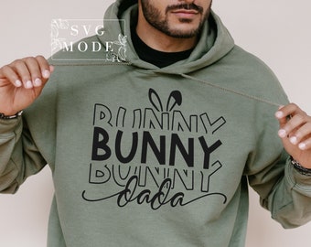 Bunny Dada SVG PNG PDF, Easter Dad Shirt Svg, Daddy Bunny Svg, Happy Easter Svg, Bunny Svg, Easter Shirt Svg, Hello Spring, Easter Bunny Svg