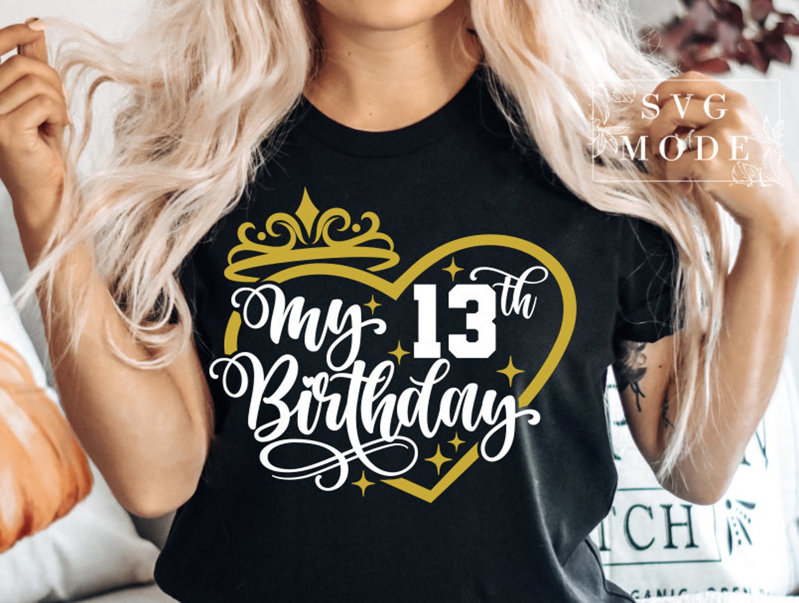 13th Birthday SVG PNG PDF, 13th Birthday Svg, Birthday Svg, 13th ...
