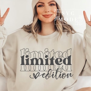 Limited Edition SVG PNG PDF, You Are Enough Svg, Positive Quote Svg, Mental Health Svg, Positive Svg, Motivational Svg, Self Love Svg
