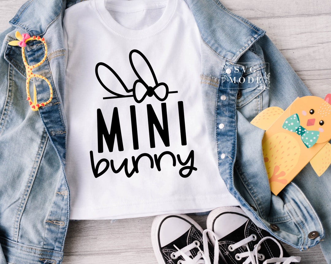 Mini Bunny SVG PNG PDF, Happy Easter Svg, Bunny Svg, Kids Easter Svg ...