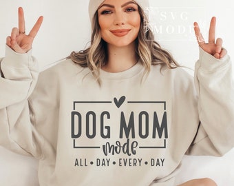 Dog Mom SVG PNG PDF, Dog Mama Svg, Paw Svg, Love Dogs Svg, Pet Svg, Dog Lover Svg, Fur Mom Svg, Mom Shirt Svg, Dog Mom T-Shirt Svg
