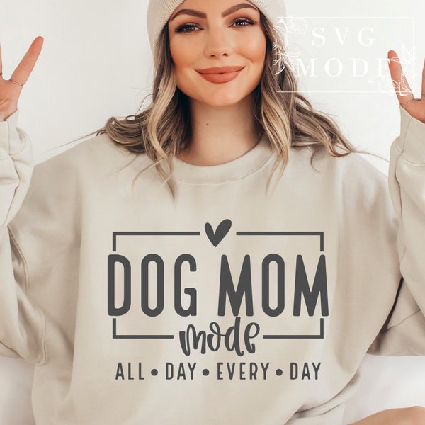 Dog Mom SVG PNG PDF, Dog Mama Svg, Paw Svg, Love Dogs Svg, Pet Svg, Dog Lover Svg, Fur Mom Svg, Mom Shirt Svg, Dog Mom T-Shirt Svg