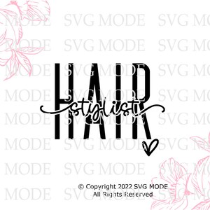 Modalità parrucchiere SVG PNG, parrucchiere Svg, parrucchiere Svg, parrucchiere Svg, Hair Hustler Svg, cosmetologia Svg, camicia parrucchiere Svg immagine 4