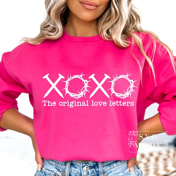 XOXO The Original Love Letters Svg Png, XOXO Svg, XOXO Easter Svg, True Story Svg, Love Like Jesus Svg, Religious Easter Svg, Christian Svg