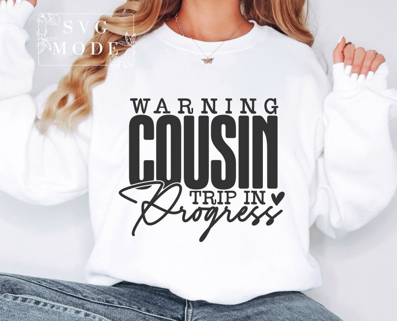 Cousin Trip in Progress SVG PNG, Family Vacation Svg, Vacay Svg ...