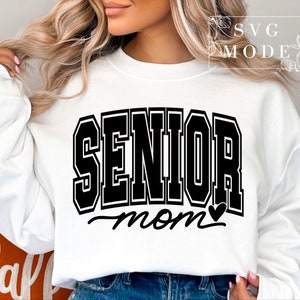 Senior Mom SVG PNG, Proud Senior Mom Shirt Svg,  Proud Family Shirt Svg, Senior Svg, Class of 2025 Svg, 2025 Grad Svg, Graduation Shirt Svg