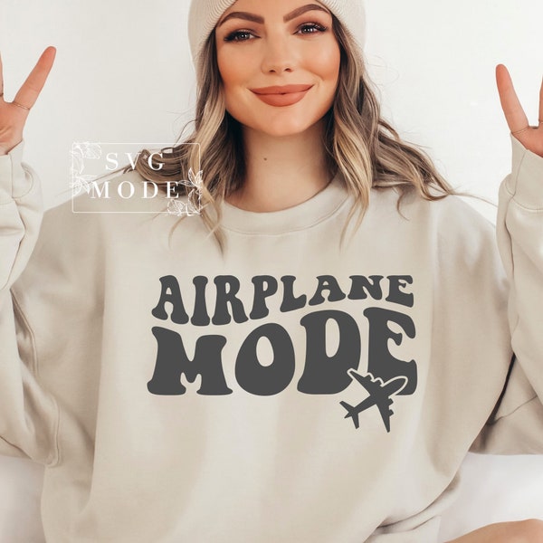 Airplane Mode SVG PNG PDF, Vacation Svg, Vacay Mode Svg, Family Vacation Svg, Travel Shirt Svg, Vacation Shirt Design, Girls Trip Svg